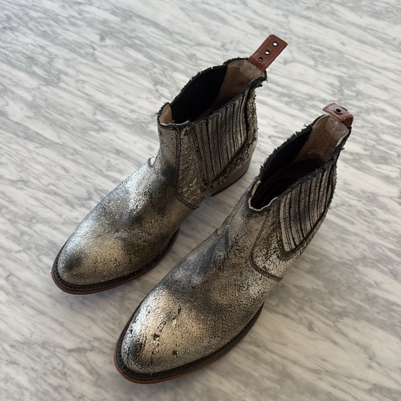 Freebird metallic cowboy boots - Picture 2 of 6